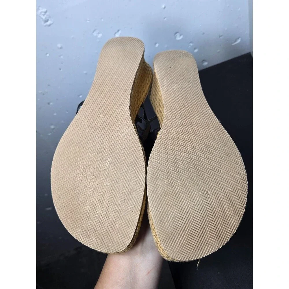 Mudd Womens Patent Juicy Chunky Sandals 10M Platform Chunky Y2K 2000s‎
